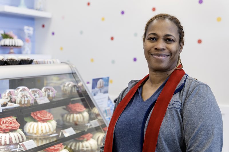 Nothing Bundt Cakes Peachtree Corners · ribbon cutting
