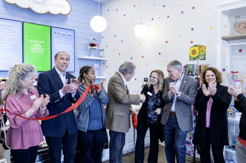 Nothing Bundt Cakes Peachtree Corners · ribbon cutting